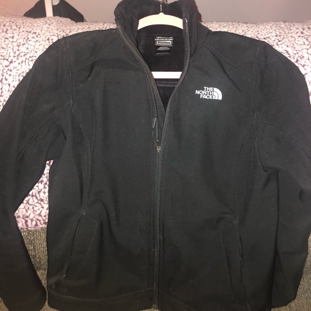The North Face Women Black Apex Soft Shell Jacket